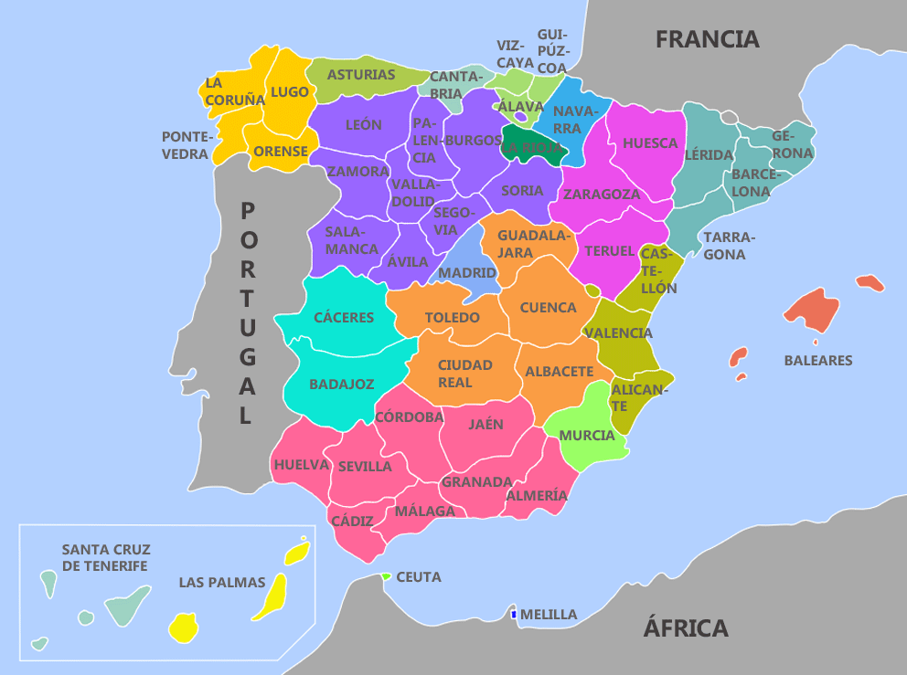 Mapa de España