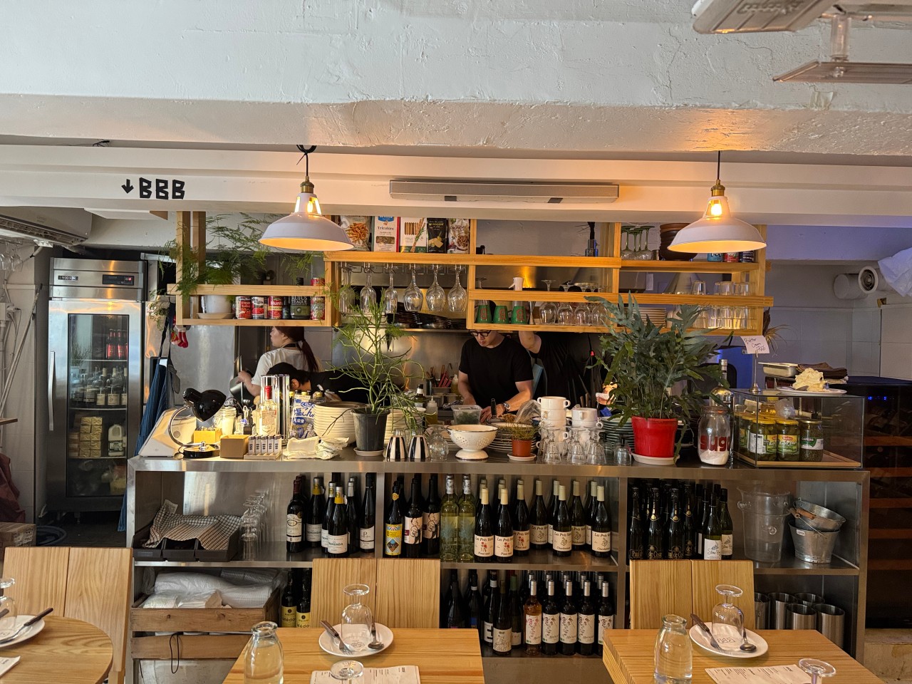 Bless Brunch Bar interior