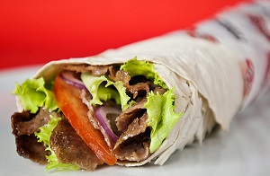 kebab piadina