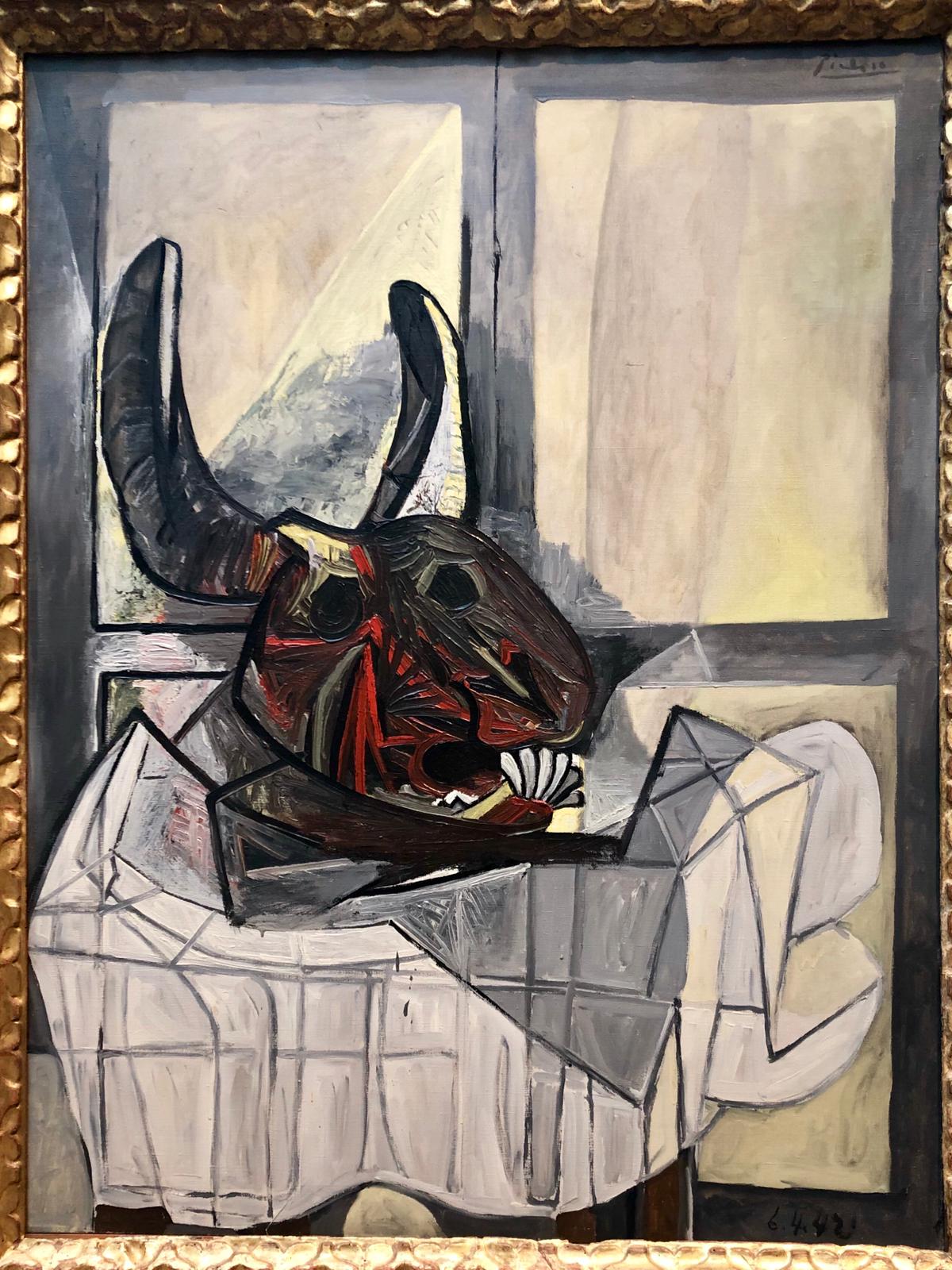 Painting inside Brera