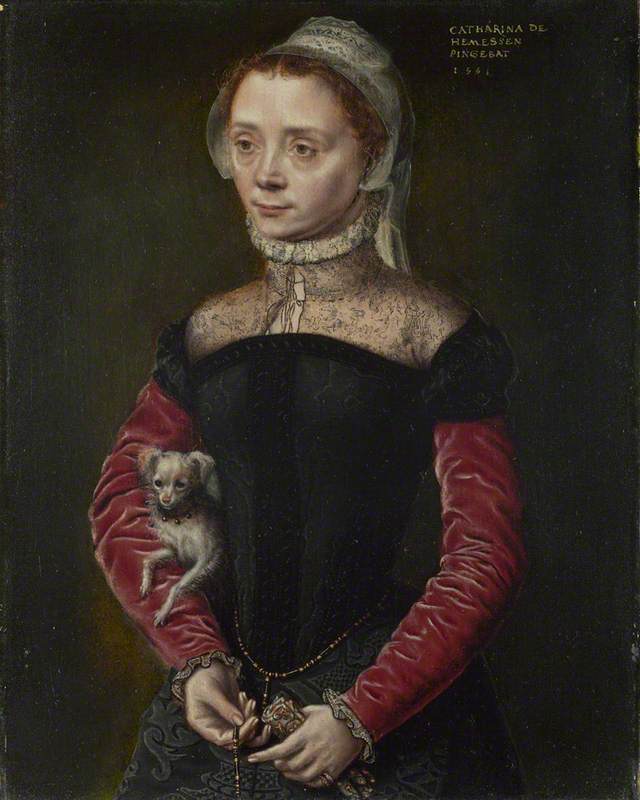 Portrait of a Lady, Catharina van Hemessen - 1551