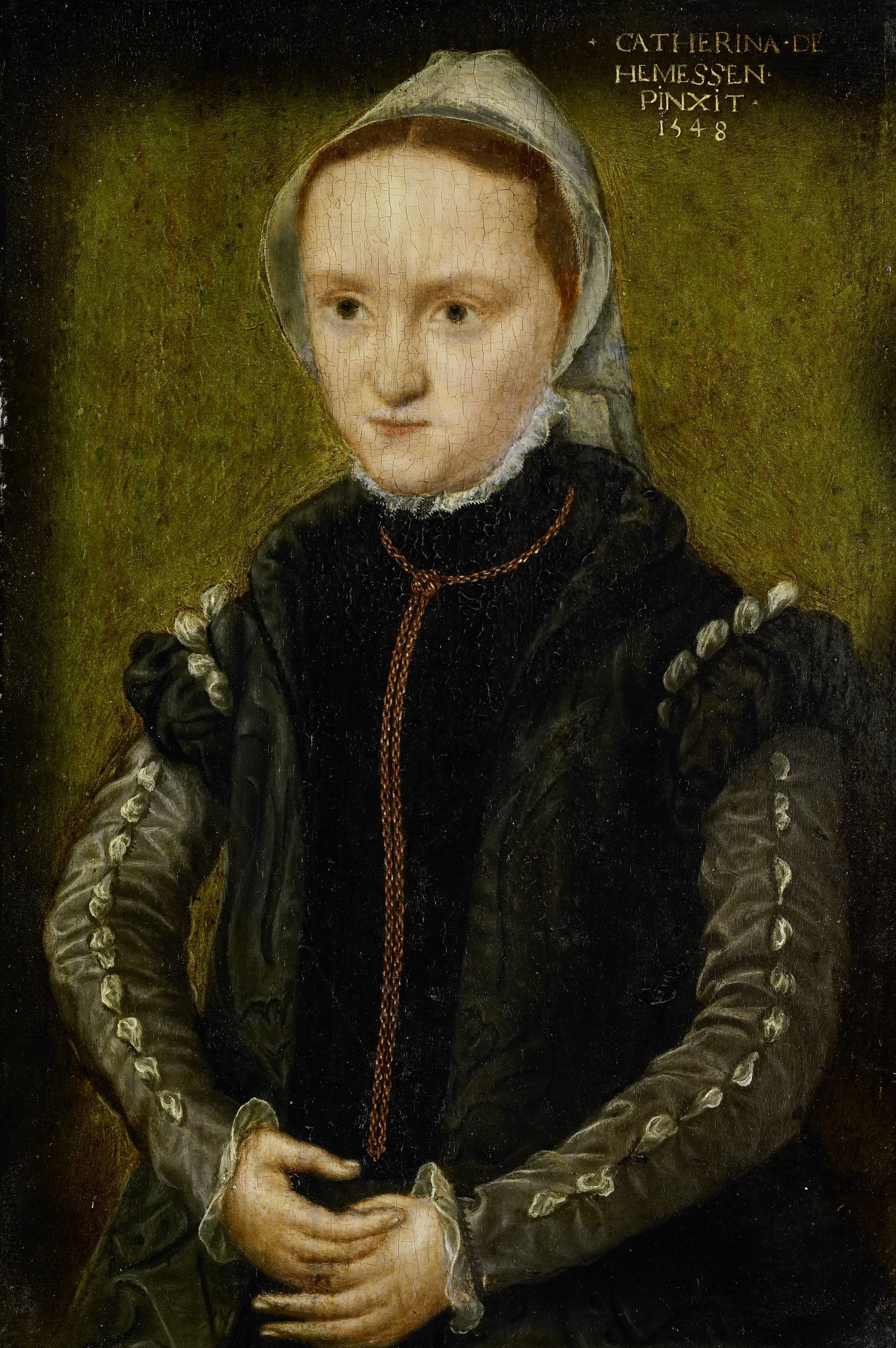 Portrait of a Woman, Probably a Self Portrait, Catharina van Hemessen -1548