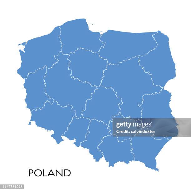 Map of Poland