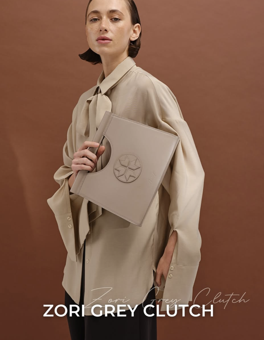 image of small beige bag