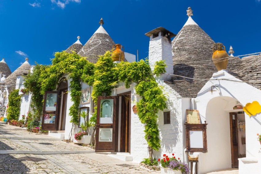 Image of Trulli in Alberobello, Italy
