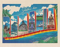 romania postcard