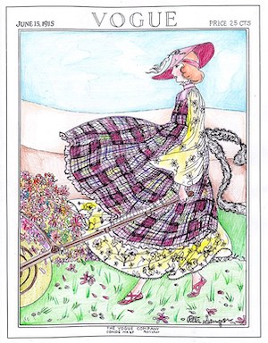 woman in the garden