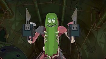 image of pickle rick