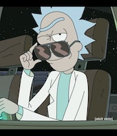 rick with sunglasses on