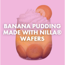 banana pudding flavor with biscuits