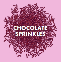 chocolate sprinkles topping
