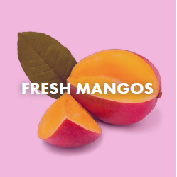 fresh mangos topping