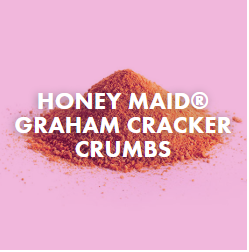 graham honey crackers crumble topping