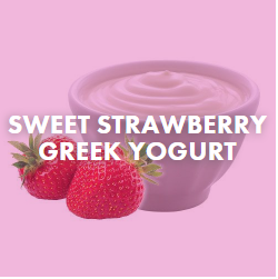 straberry and greek yogurt