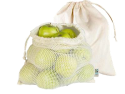 produce bags with apples