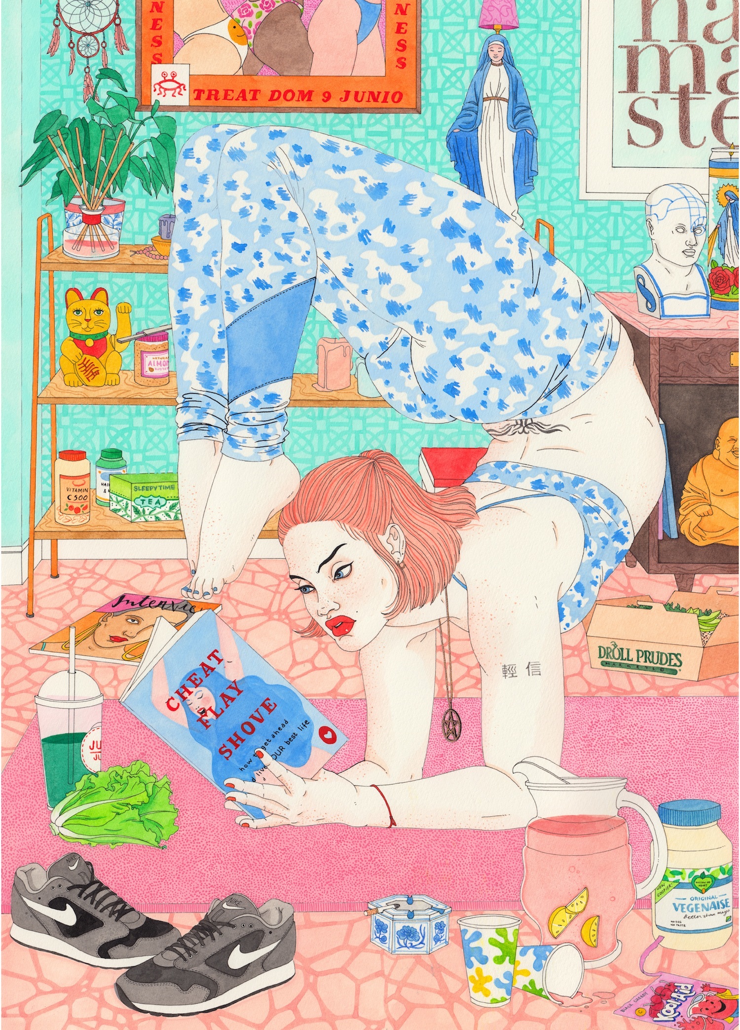 girl reading