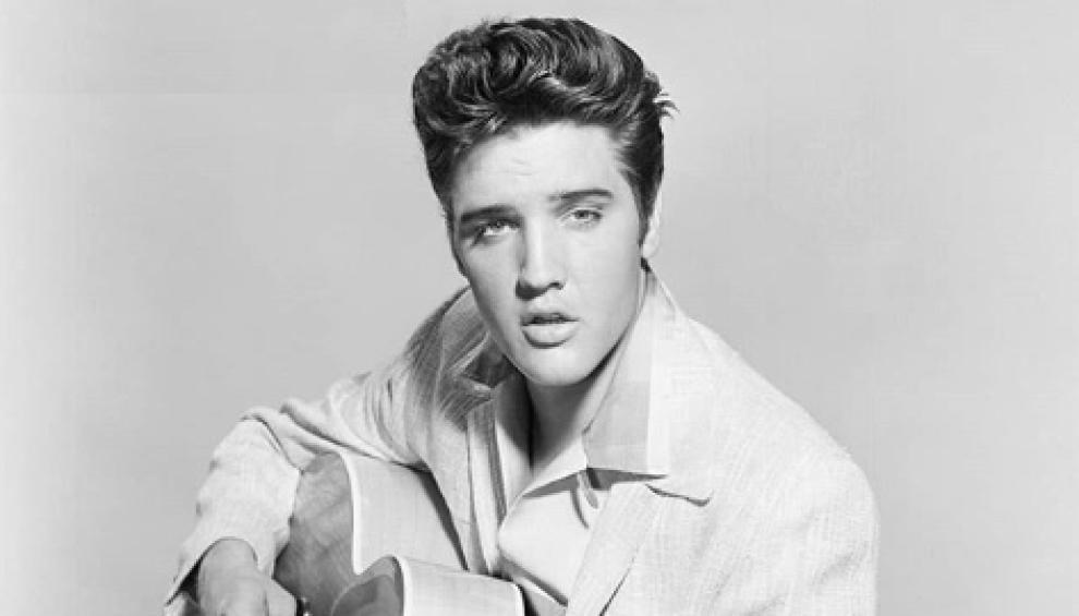 A picture of Elvis Presley