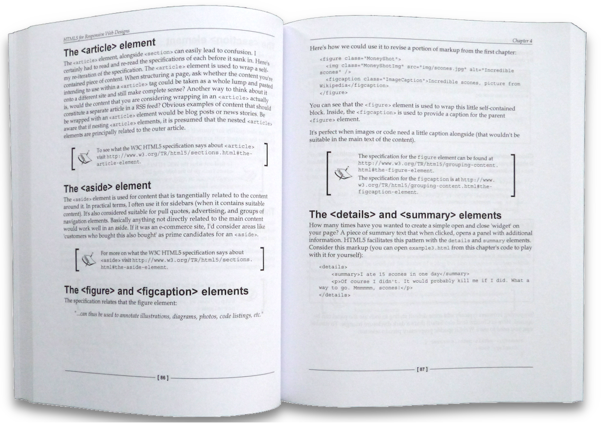 Inside the Responsive Web Design with HTML5 and CSS book