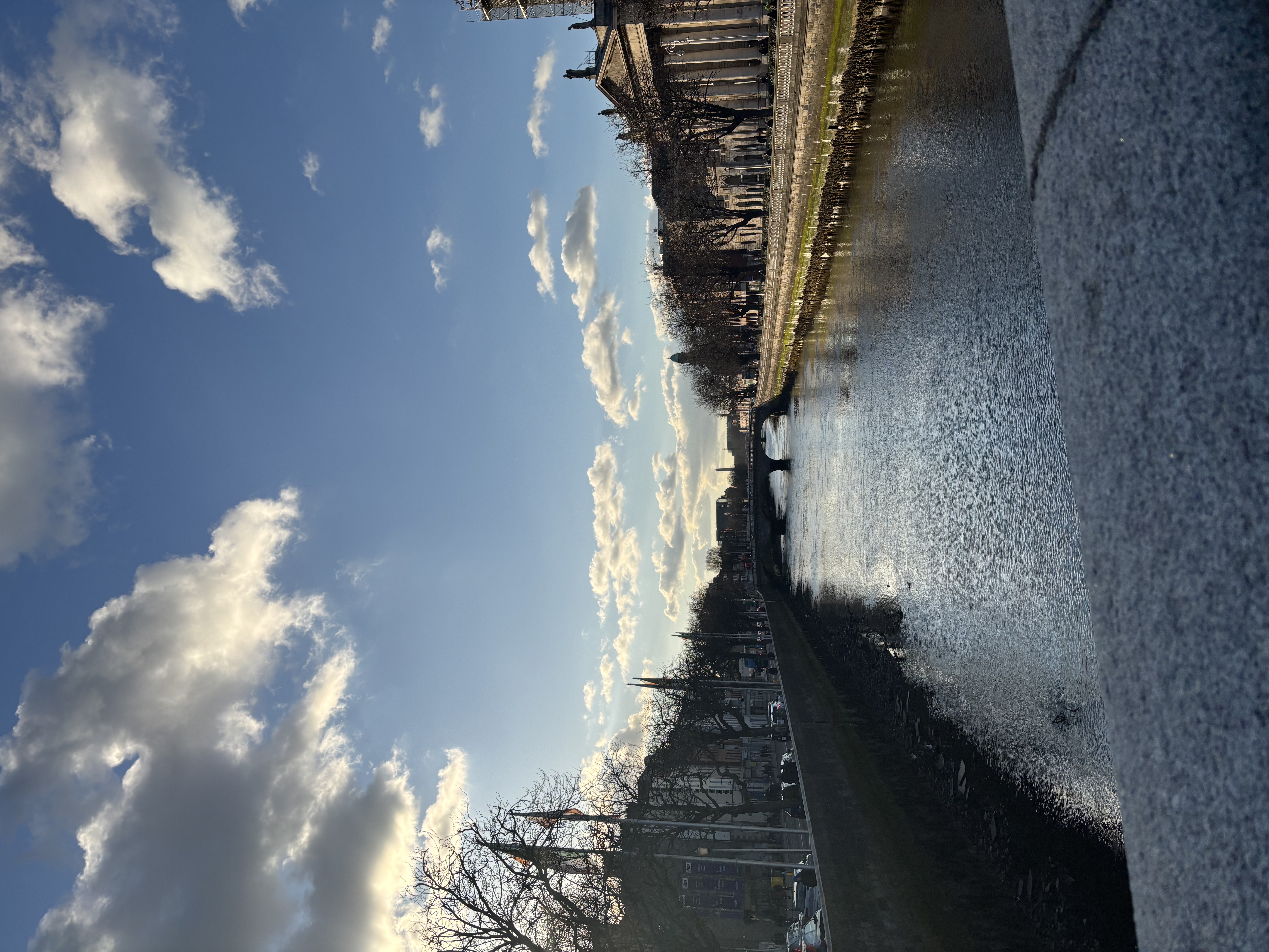 A view of the river