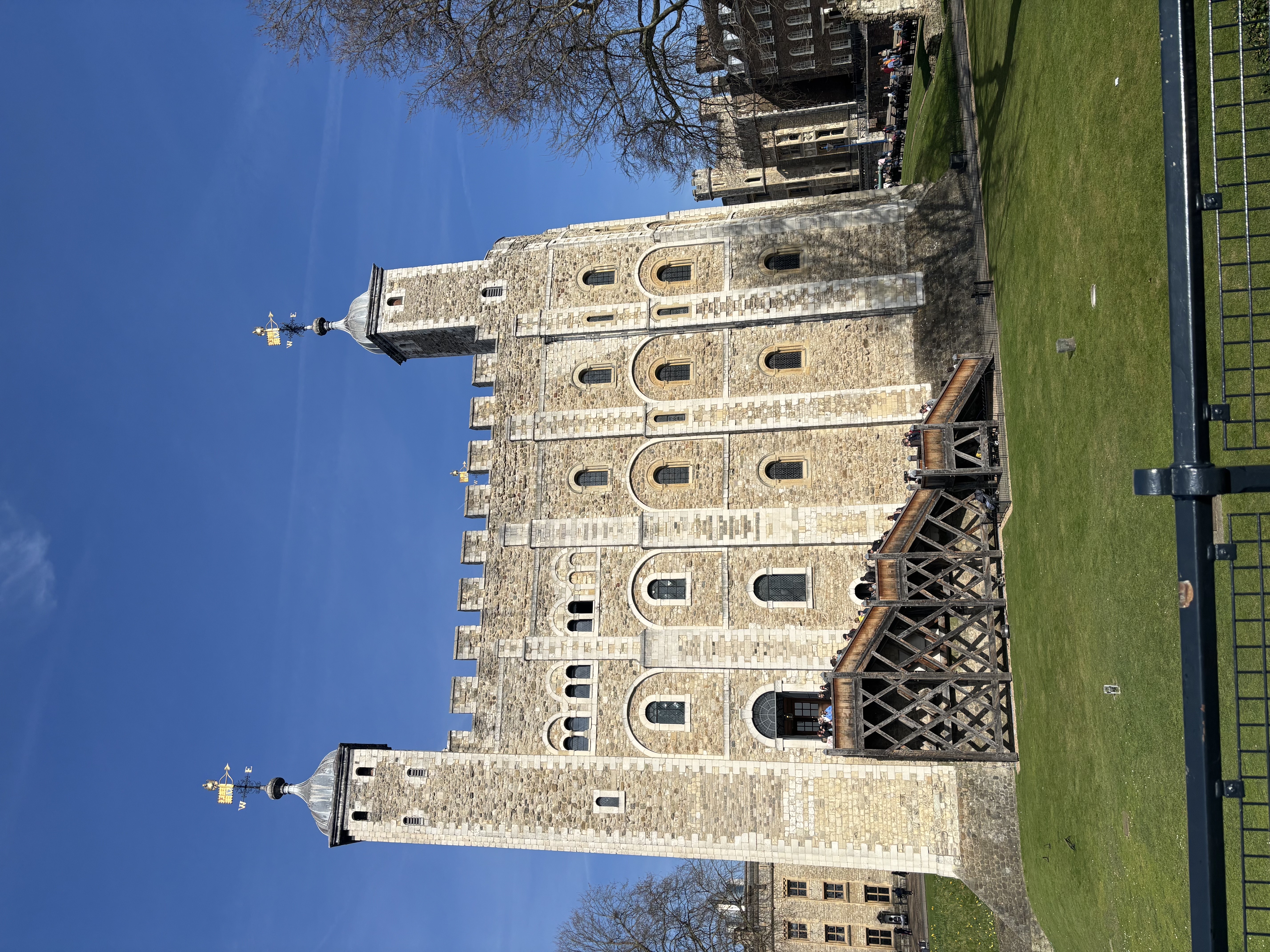 Outside of the Tower of London