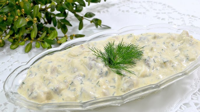 Herring with sour cream