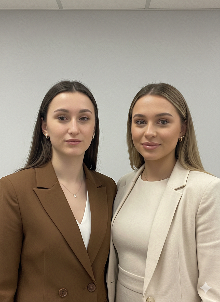 Aurora Vedovato and Ludovica Pagano