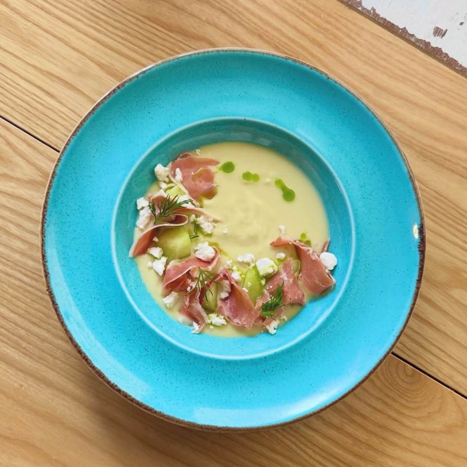 jambon melon soup